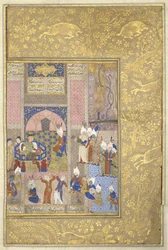 Alexander Feasting with the Emperor of China, c.1525-50